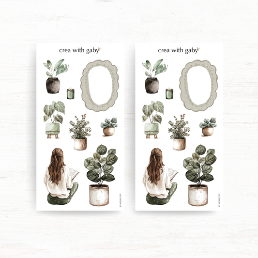 Deco stickers: But first, me (April 2026 sub kit)