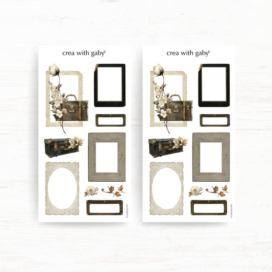 Deco stickers: Nostalgia (February 2026 sub kit)