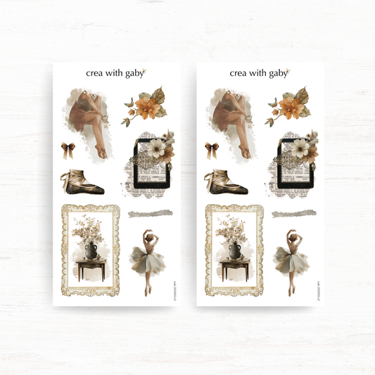 Deco stickers: Nostalgia (February 2026 sub kit)