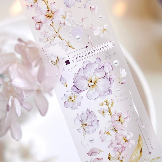 Freckles Tea Vol. 4 floating dream florist - Matte Pet tape (Single loop)