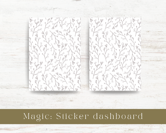 Sticker dashboard: Magic collection
