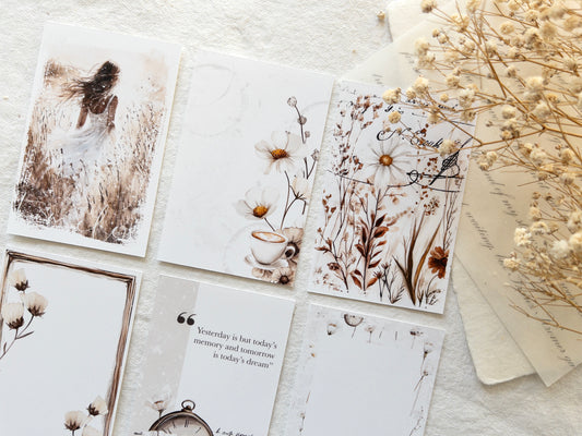 Journaling cards: Timeless collection