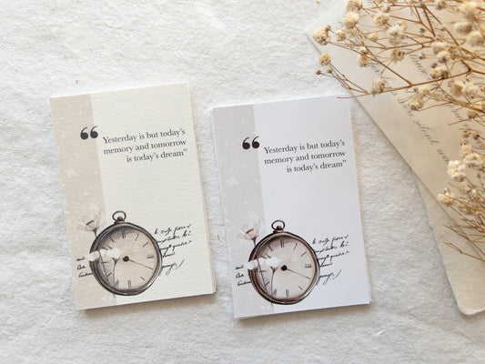 Journaling cards: Timeless collection