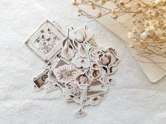 Deco sticker flakes: Timeless collection