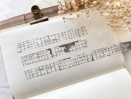 Grid washi tape (15mm)