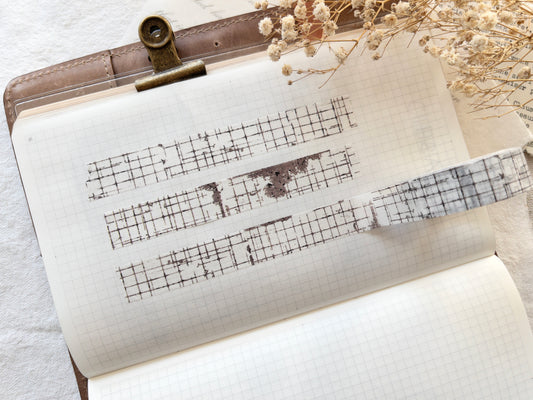 Grid washi tape (15mm)