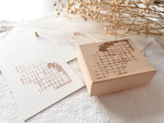 Rubber stamp: Grid background