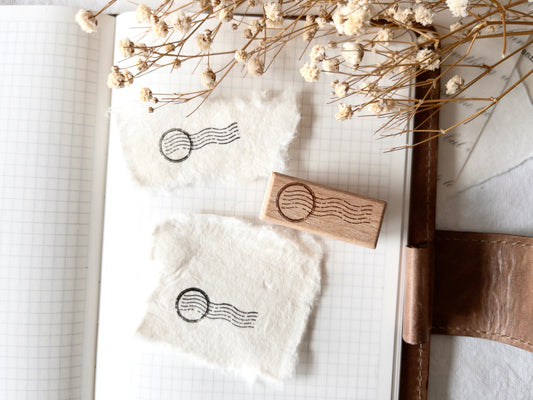 Rubber stamp: Mini postal stamp I (Love letters collection)