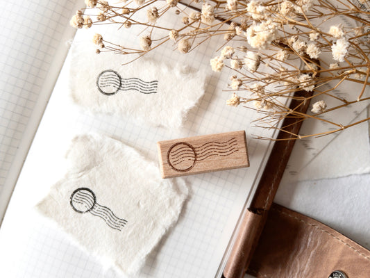 Rubber stamp: Mini postal stamp I (Love letters collection)
