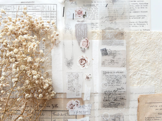 Pre-cut PET tape set: French romance (Save 10%)