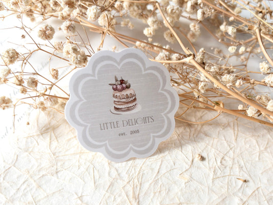 Die cut deco stickers: Little delights