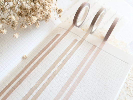 5mm washi tape - set of 3: Little delights