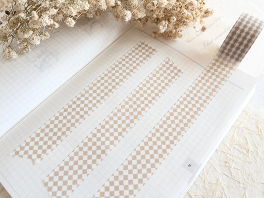 Chequered washi tape: Little delights (20mm)