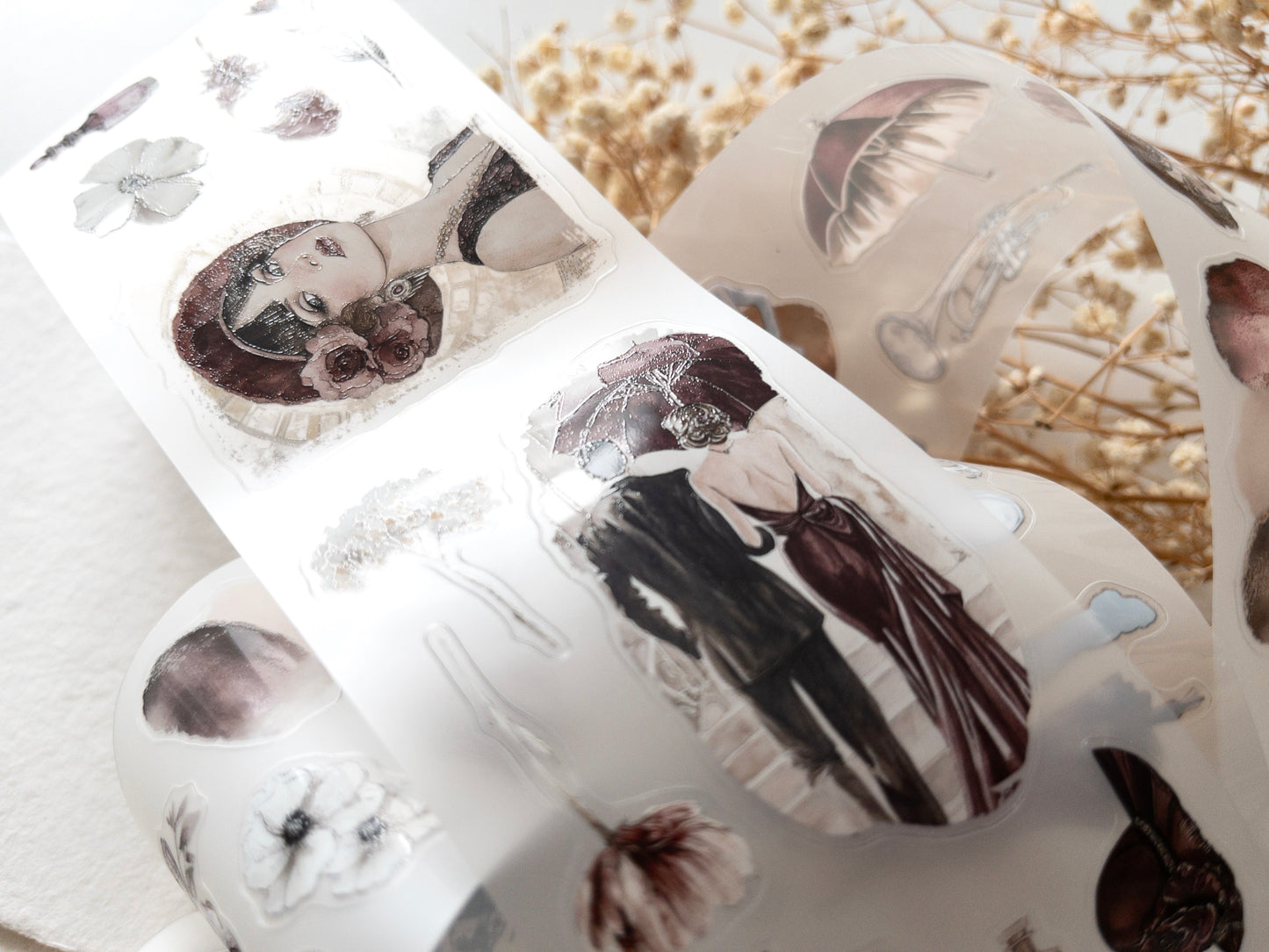 Pre-cut PET tape: Masquerade soirée