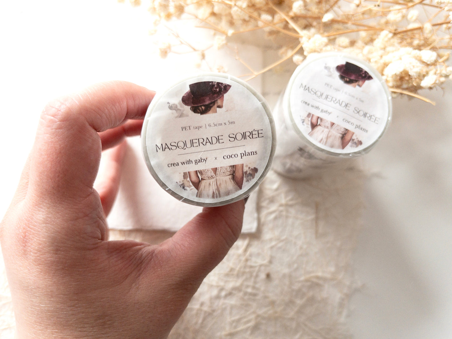Pre-cut PET tape: Masquerade soirée