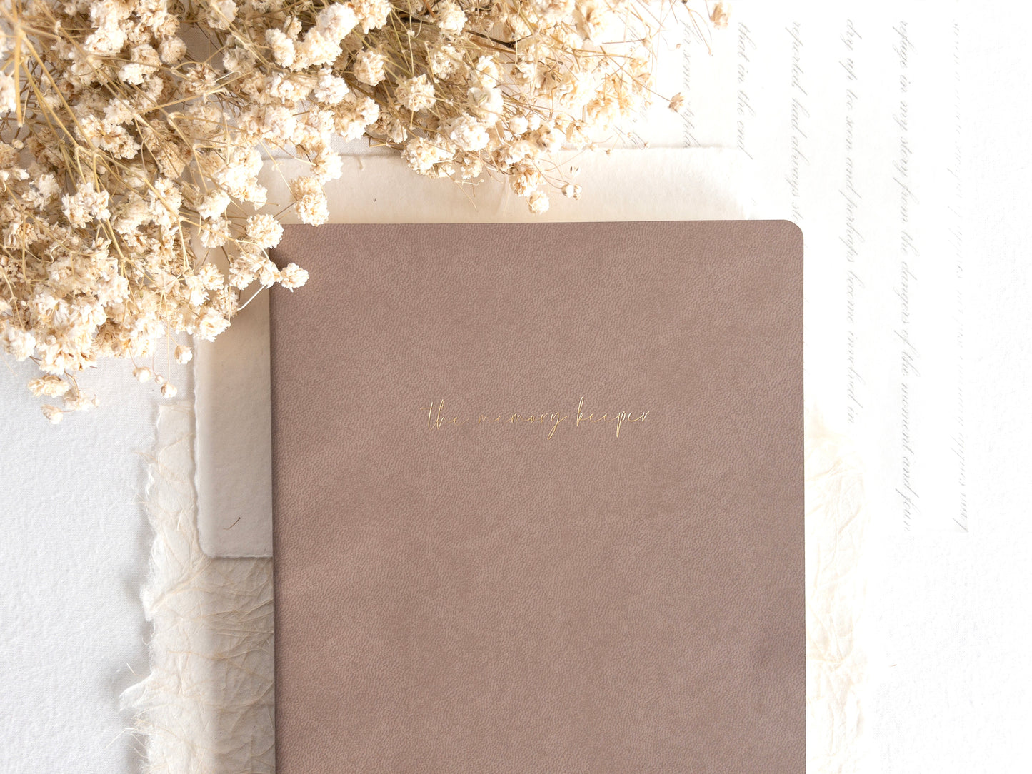 The Memory Keeper: A5 undated journal