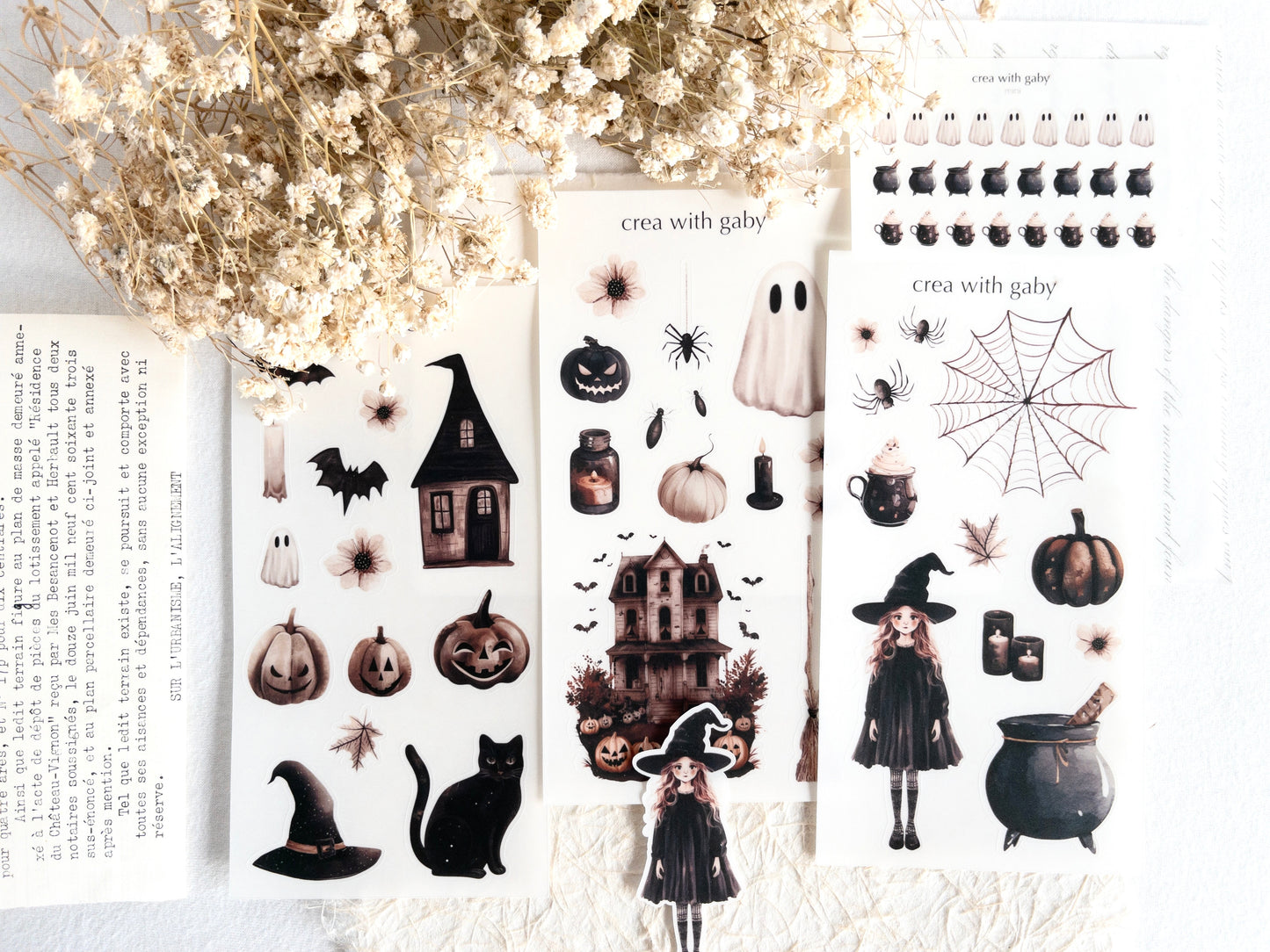 Mini Halloween deco kit