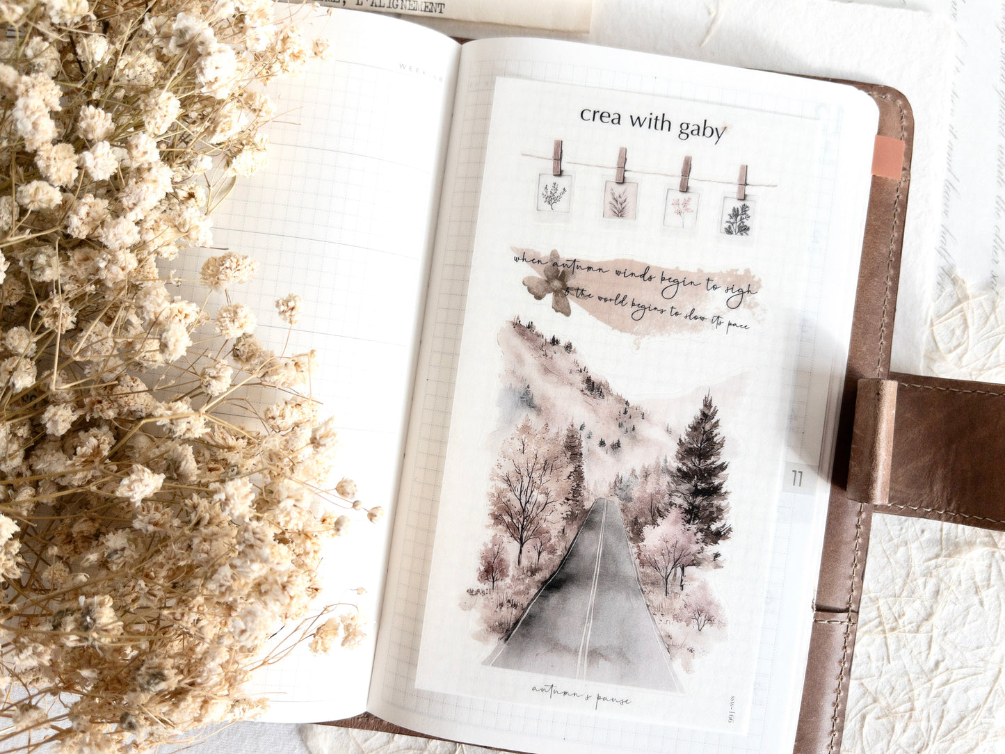 Autumn's pause sticker bundle (Save 20%)