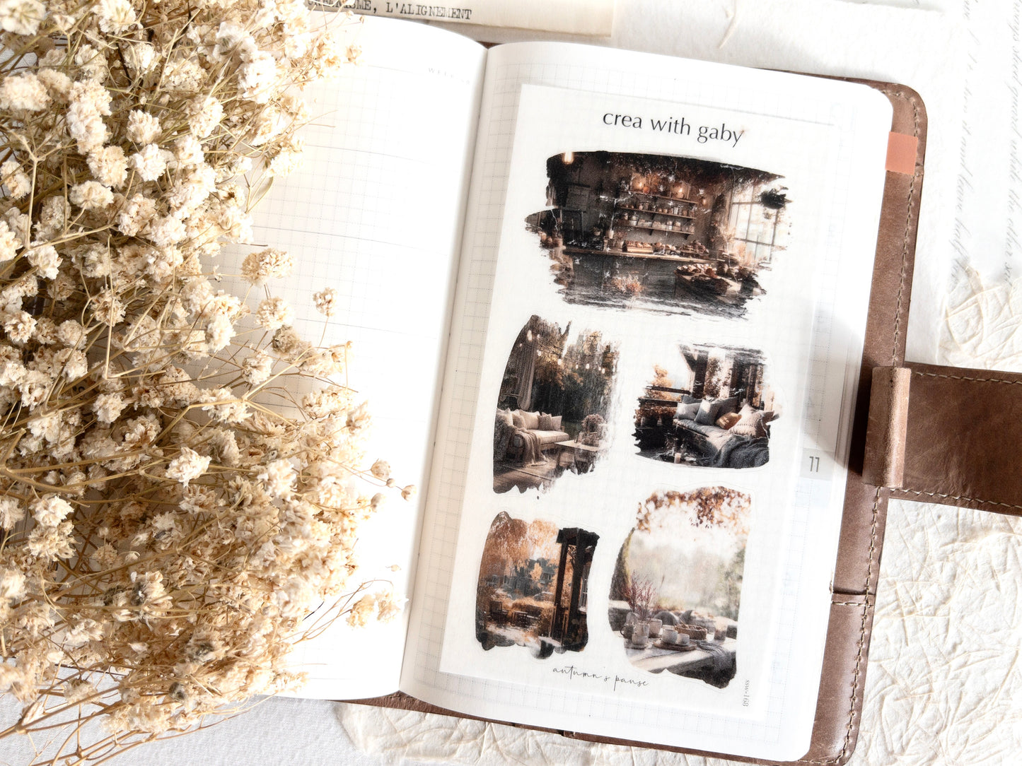 Autumn's pause sticker bundle (Save 20%)