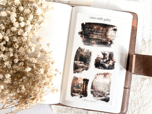Autumn's pause sticker bundle (Save 20%)