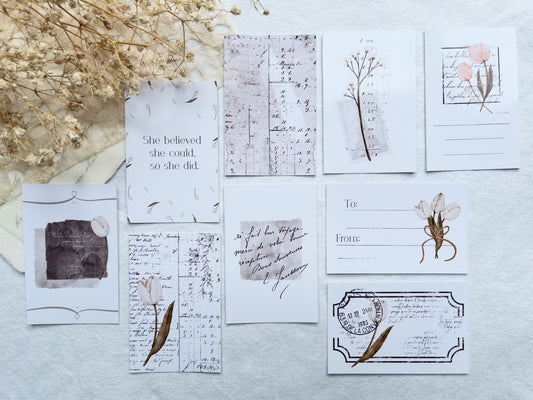Journaling cards: Magic collection (Set of 9)
