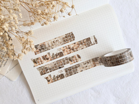 Worn tiles washi tape: Amantea collection (15mm)