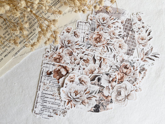 Deco sticker flakes: Amantea collection (Set of 18)