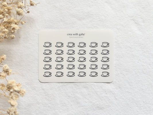 Functional series: Coffee icons