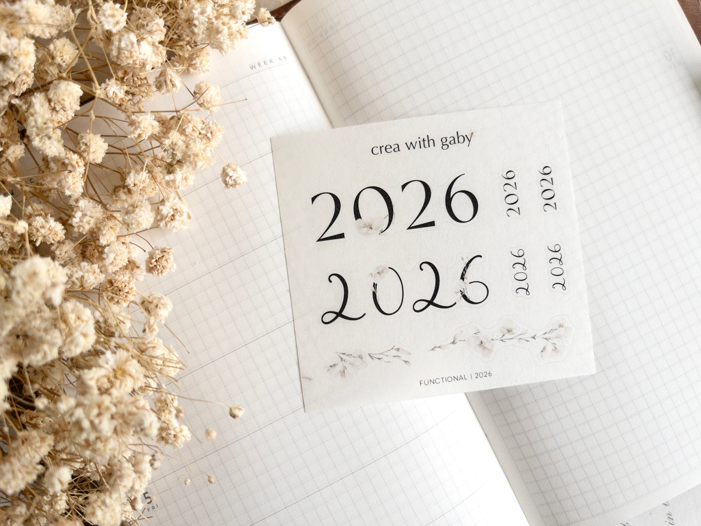 2026 deco headers: Functional stickers