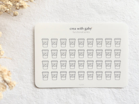 Functional series: Coffee mug icons