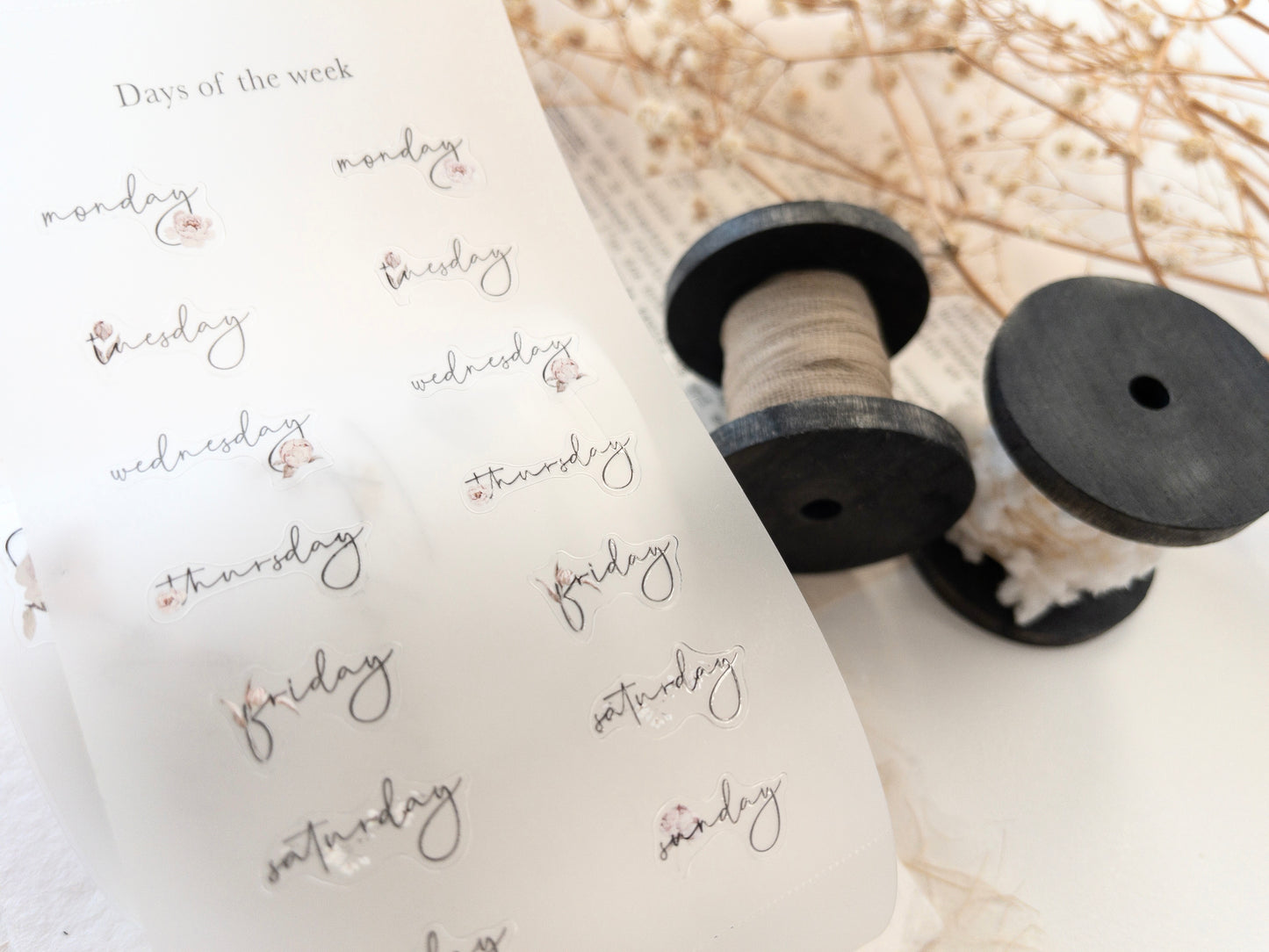 Pre-cut PET tape: Functional vol. 1