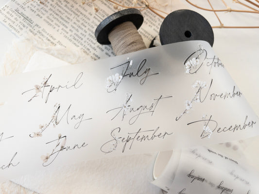 Pre-cut PET tape: Functional vol. 1