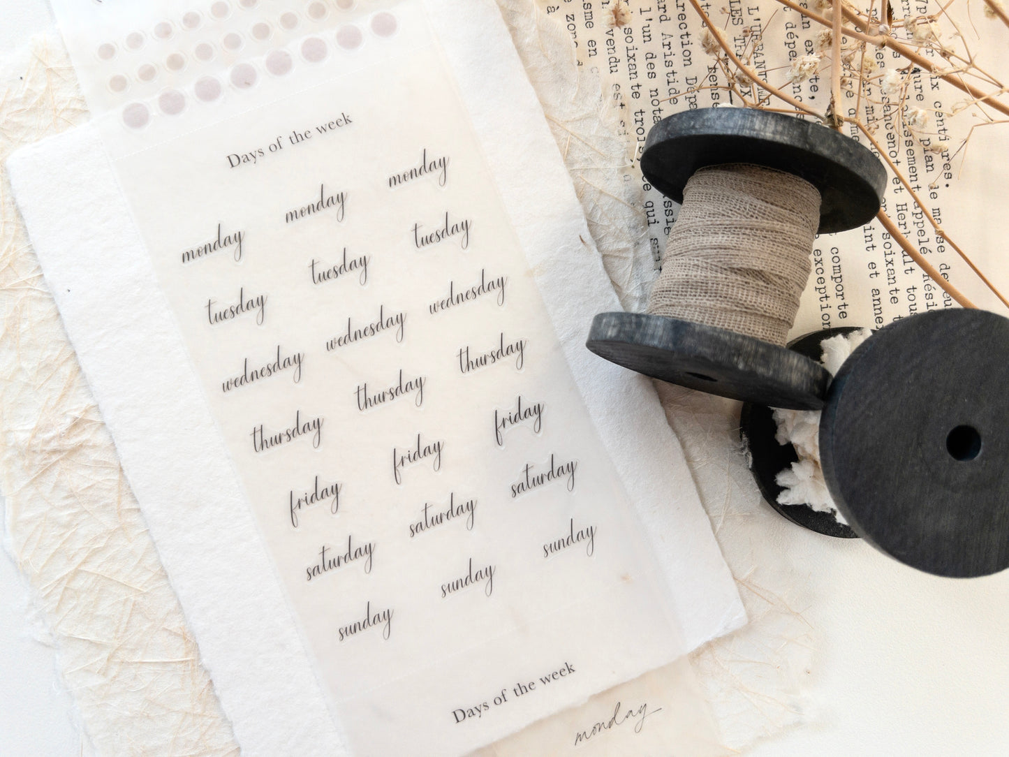 Pre-cut PET tape: Functional vol. 1