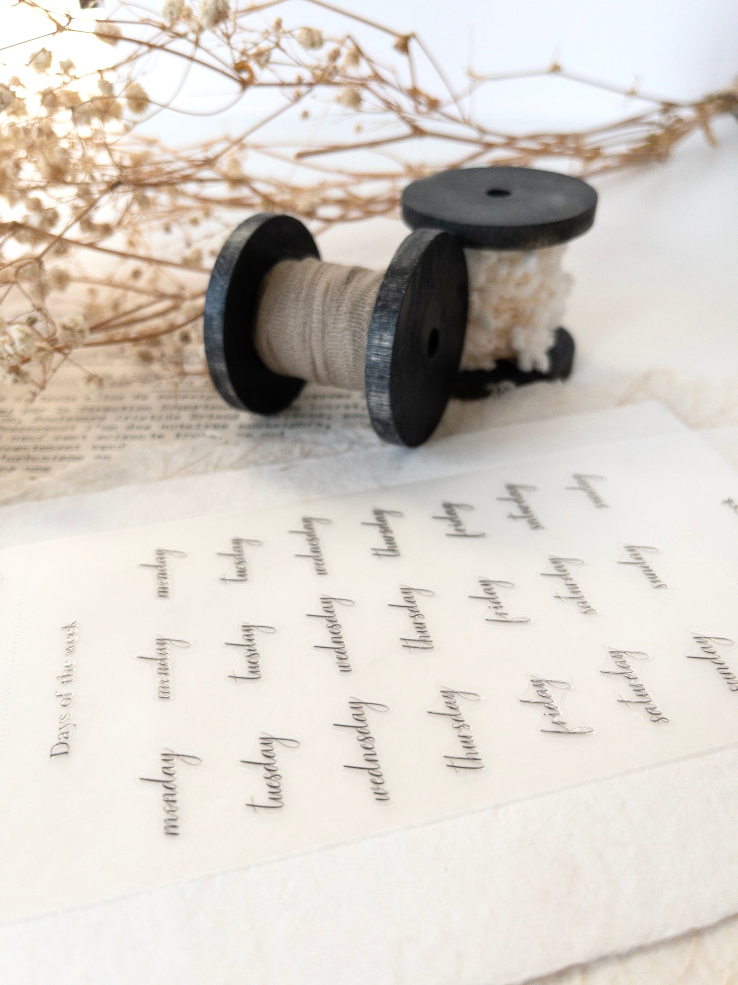 Pre-cut PET tape: Functional vol. 1