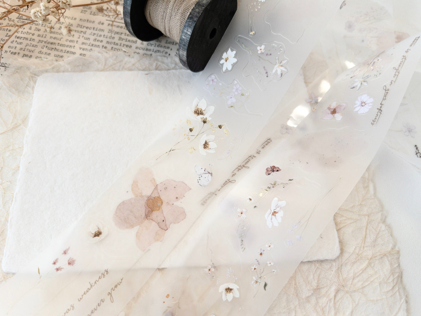 Pre-cut PET tape: Soft Days