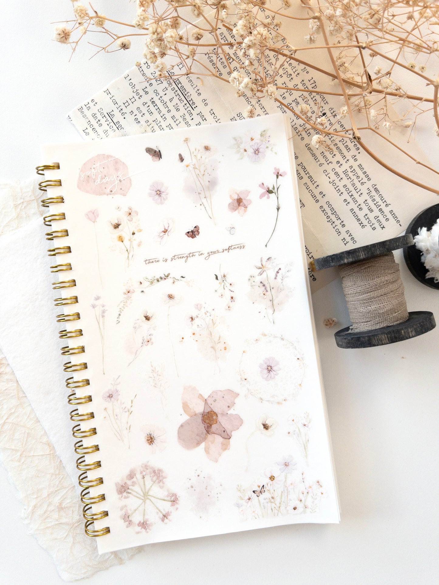 Pre-cut PET tape: Soft Days