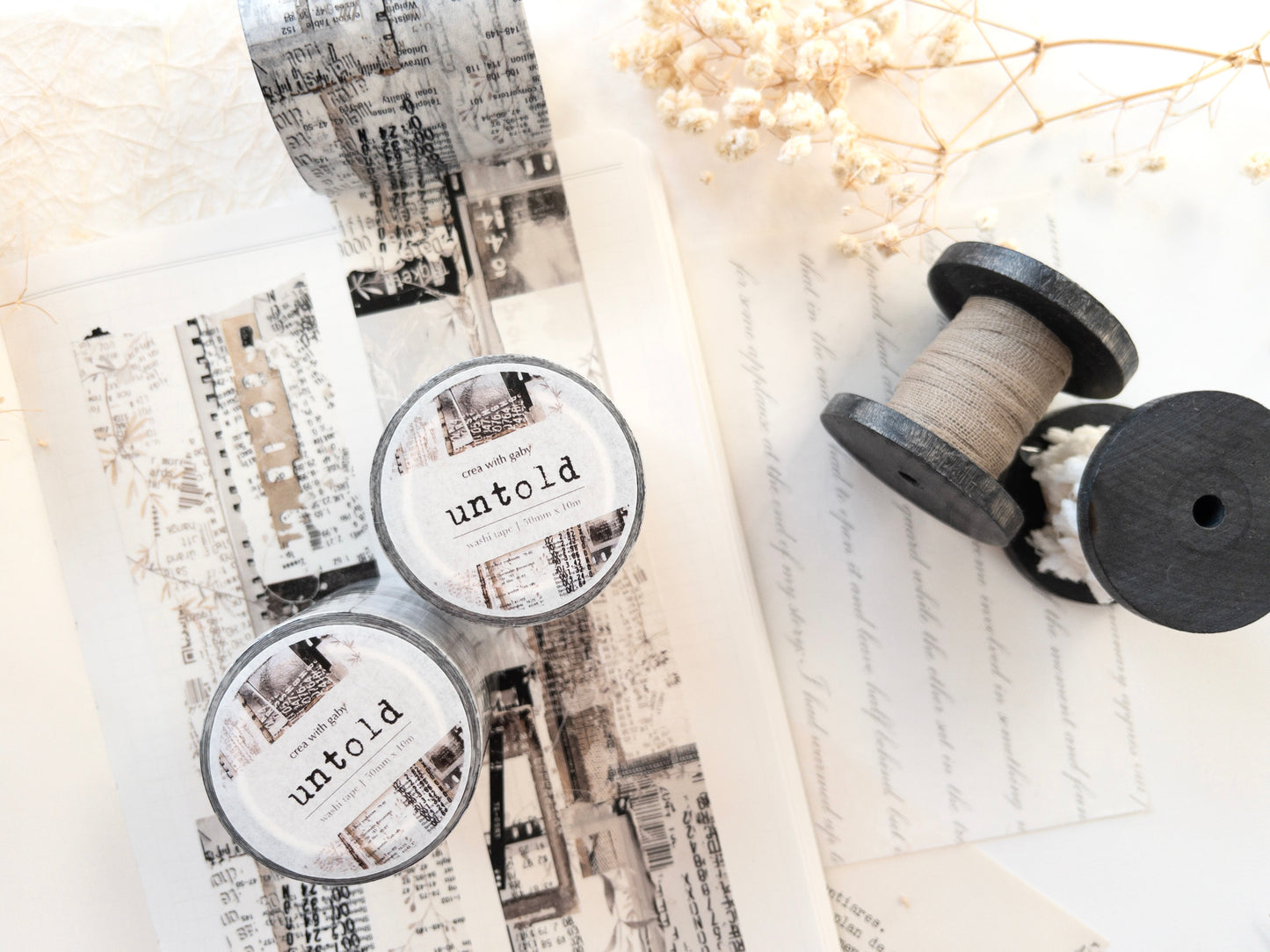 Washi tape: Untold (50mm)