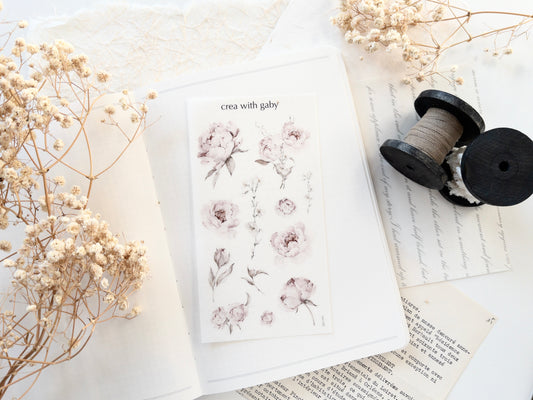 Deco sticker: The Blooming Archive