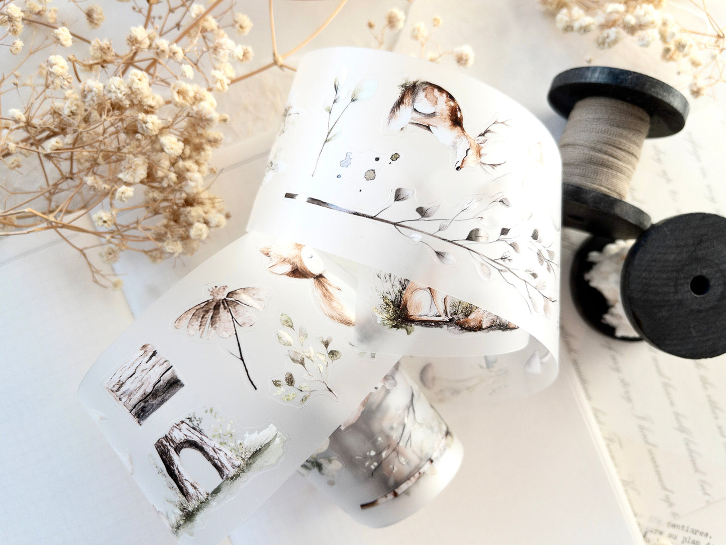 Pre-cut PET tape: Enchanted Forest