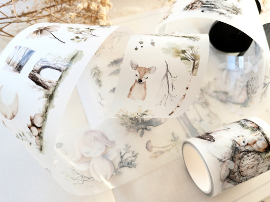Pre-cut PET tape: Enchanted Forest