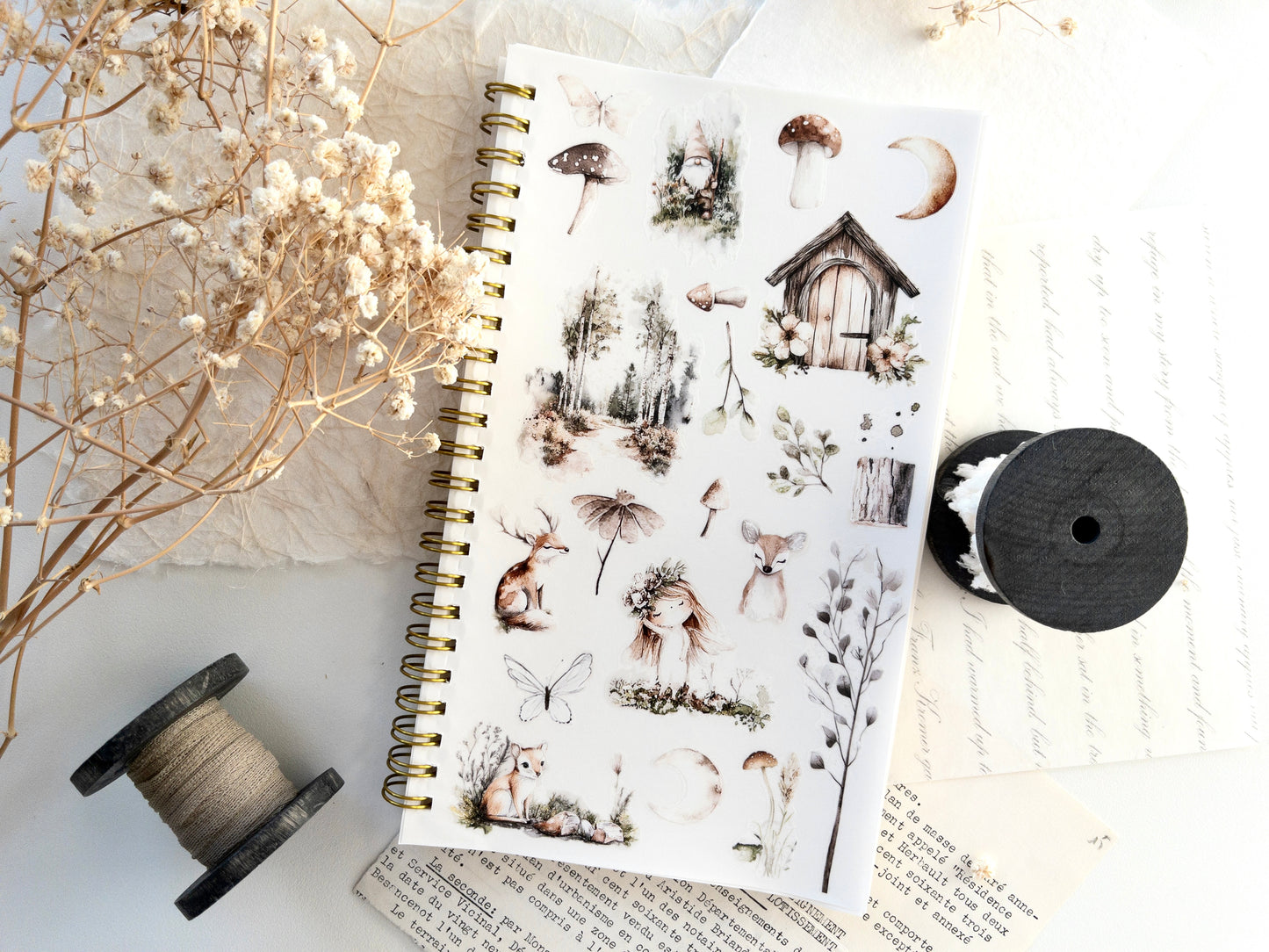 Pre-cut PET tape: Enchanted Forest