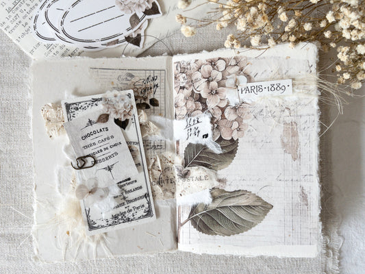 Pre-cut PET tape: Memories vol 2 - Hortensia