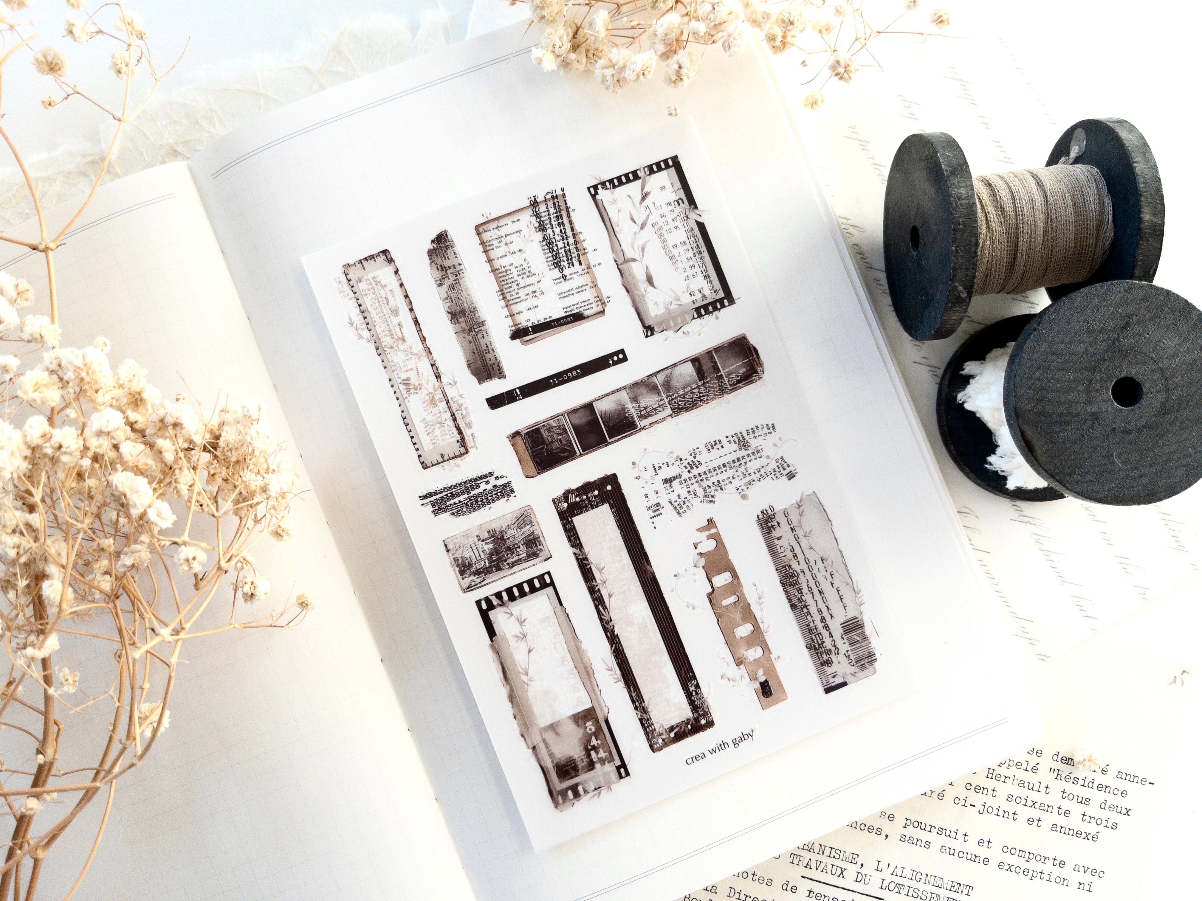 Transfer stickers: Untold – creawithgaby