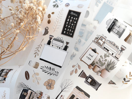 Pre-cut PET tape: Soul Cafe