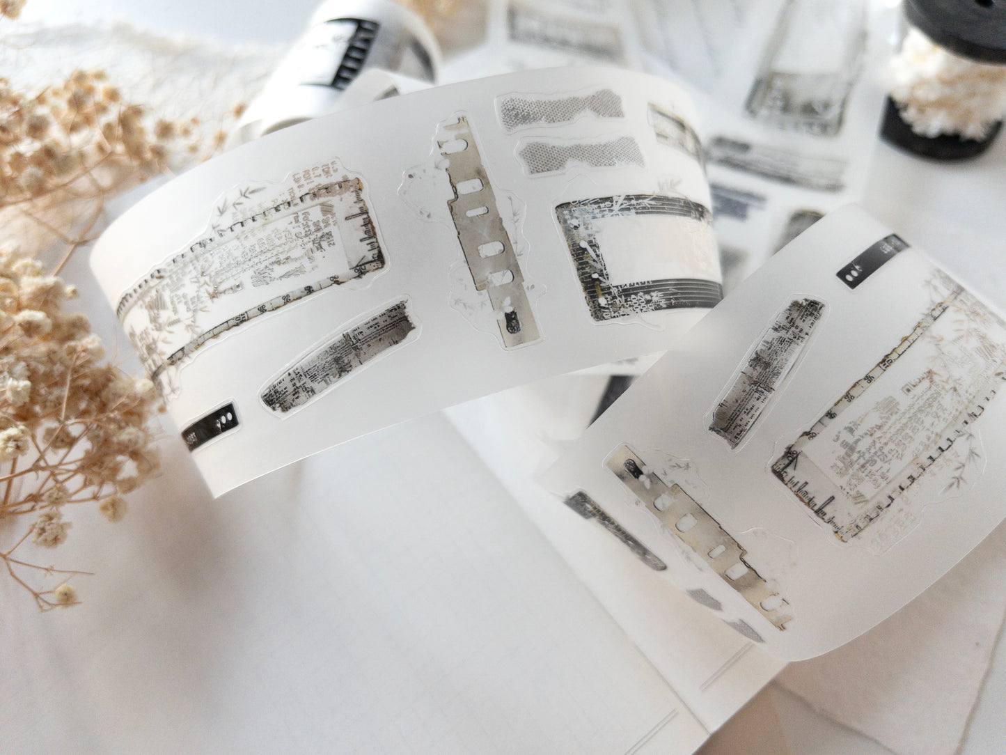 Pre-cut PET tape: Untold