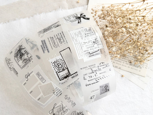 Journal Pages pre-cut PET tape: Fragments (100cm loop)
