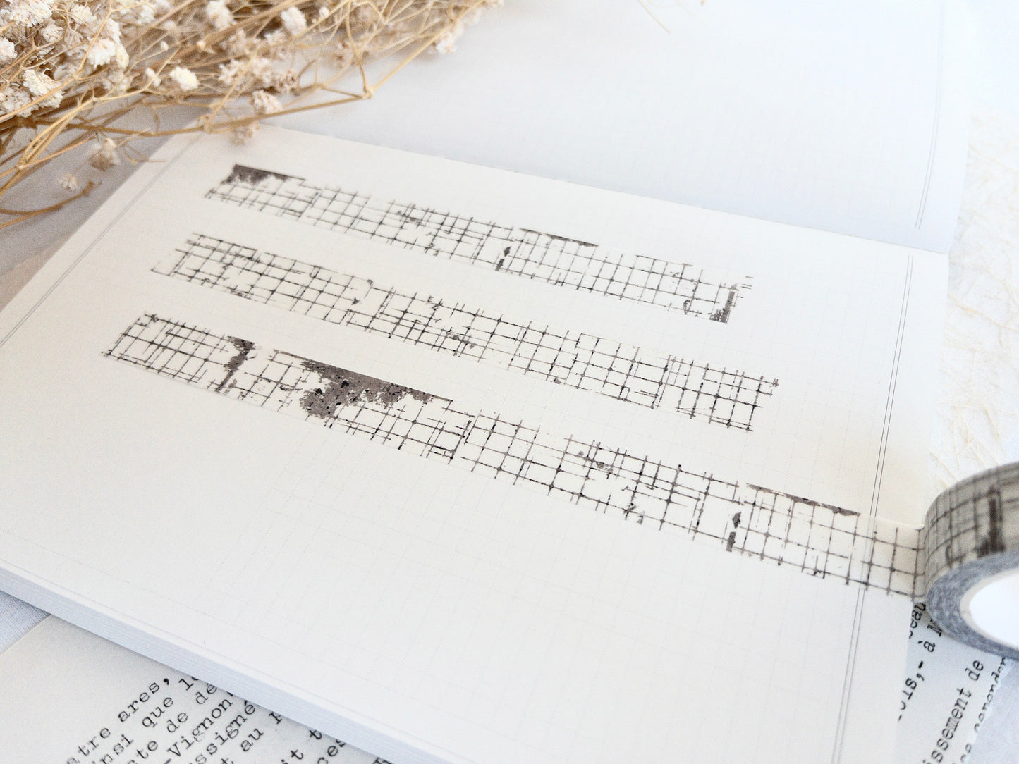 Grid washi tape (15mm)