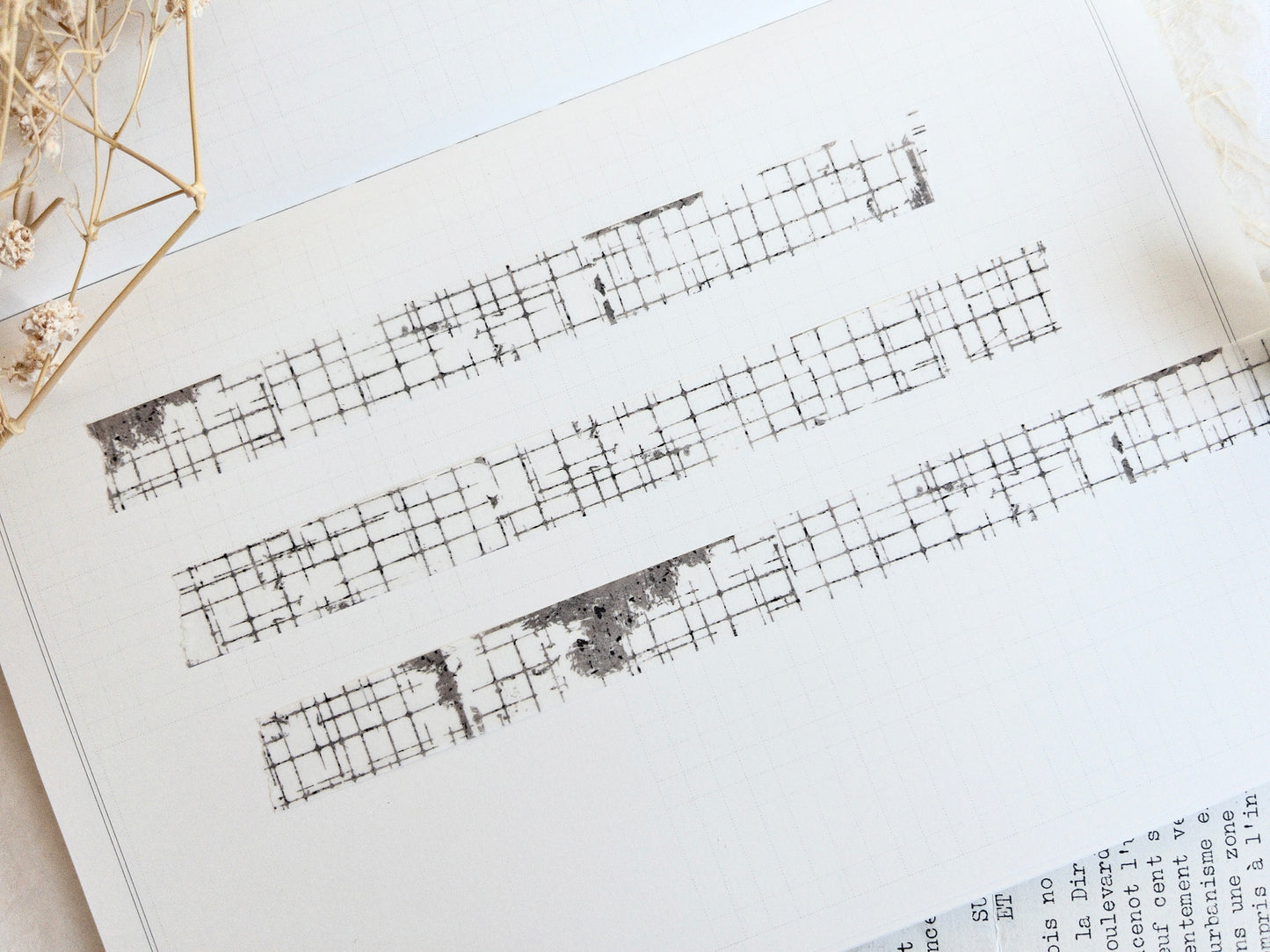 Grid washi tape (15mm)
