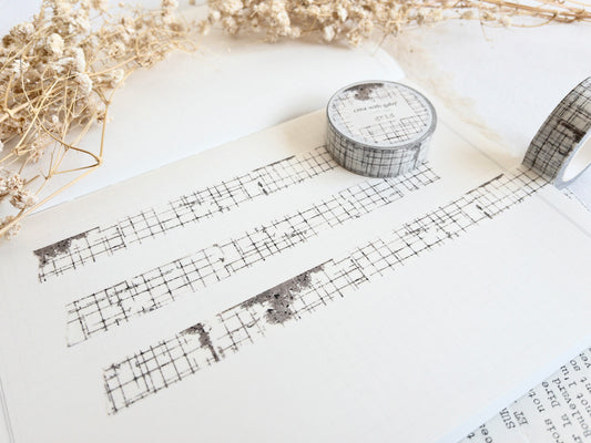 Grid washi tape (15mm)