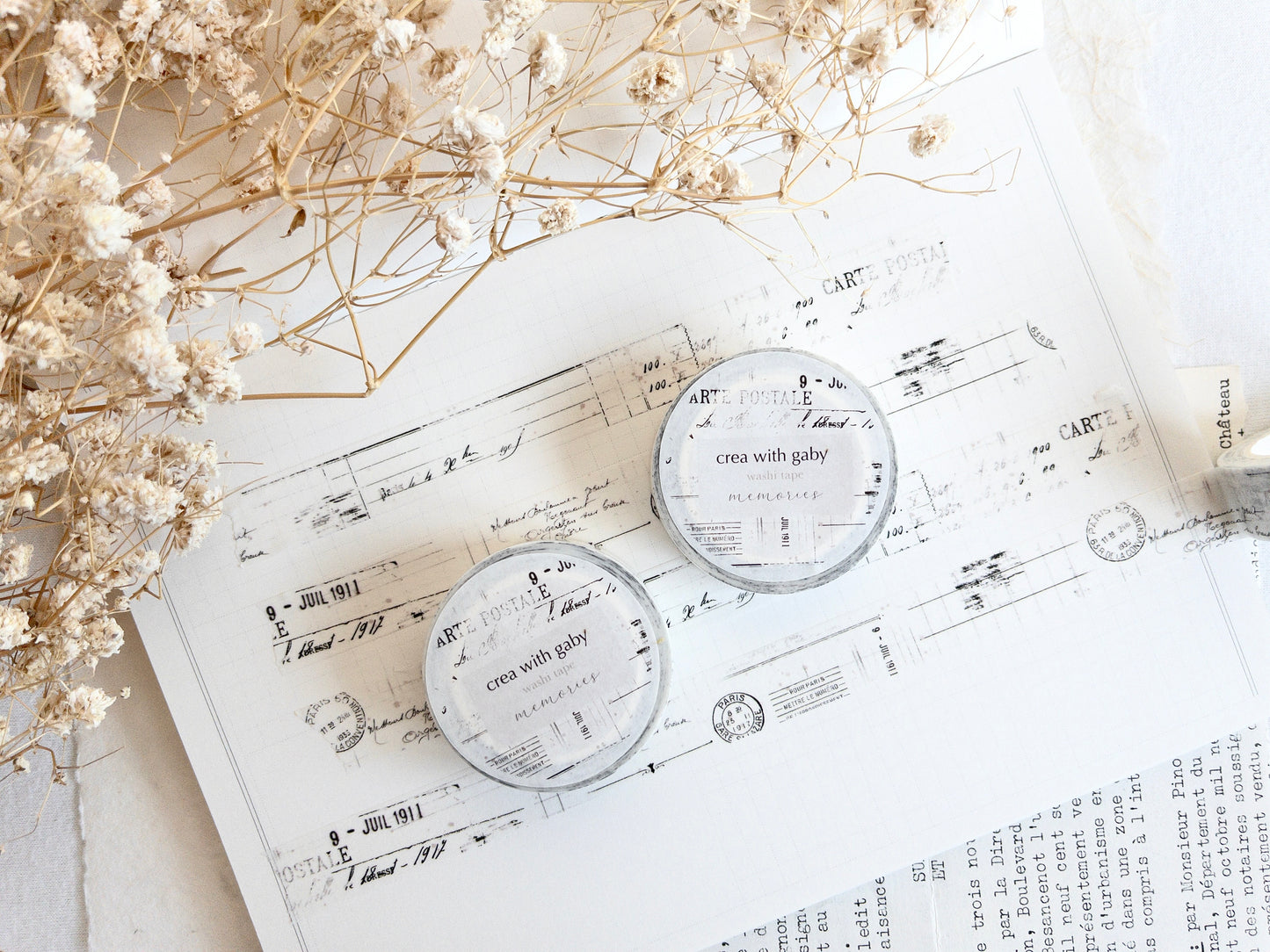 Washi tape: Memories vol 2 collection (15mm)